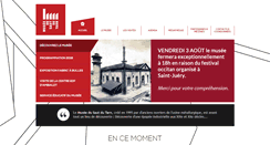 Desktop Screenshot of musee-saut-du-tarn.com